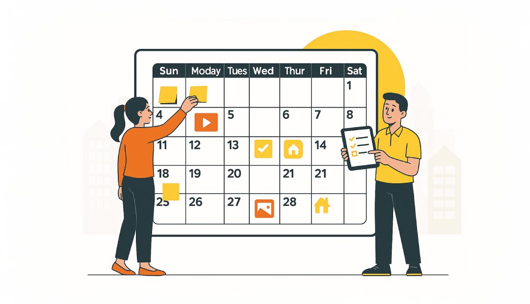 Monthly Video Calendar Strategy